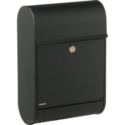 Postkasse SORT - Topbetjent brevindkast : ALLUX 8900